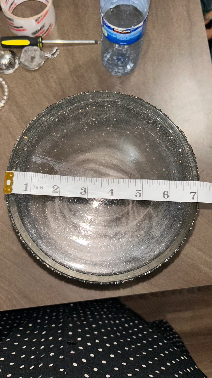Beaded Glass Candle Holder - photo 4