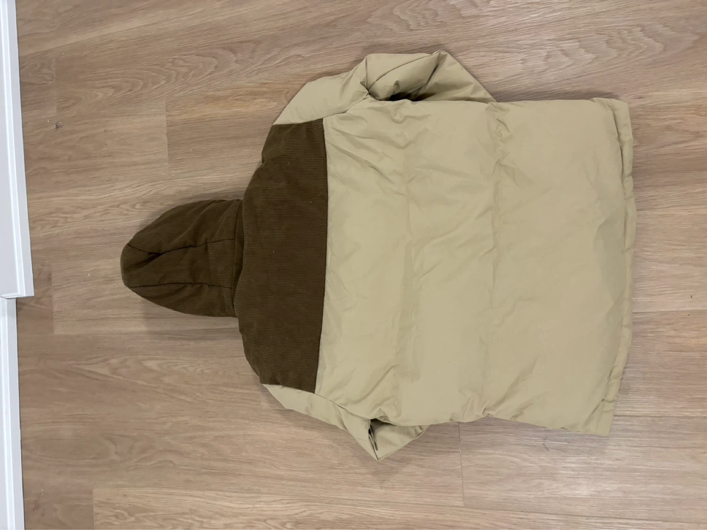 Puffer Jacket - Beige and Brown - photo 3