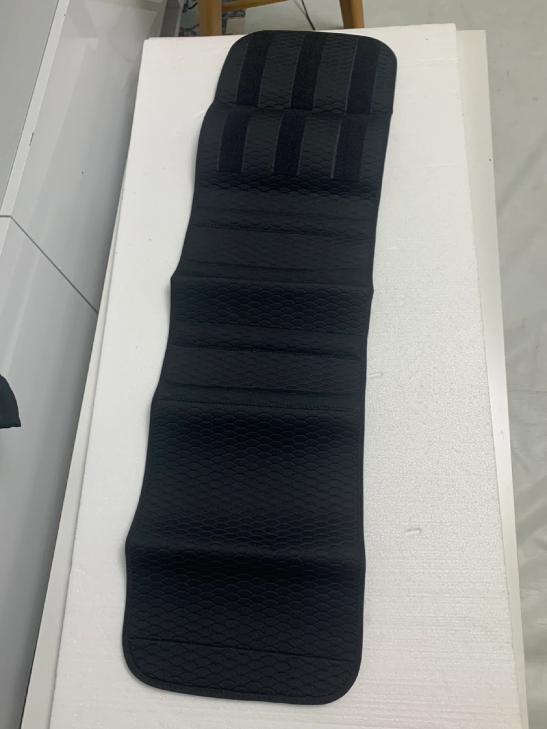 Black Neoprene Sweat Belt Waist Trainer - photo 2