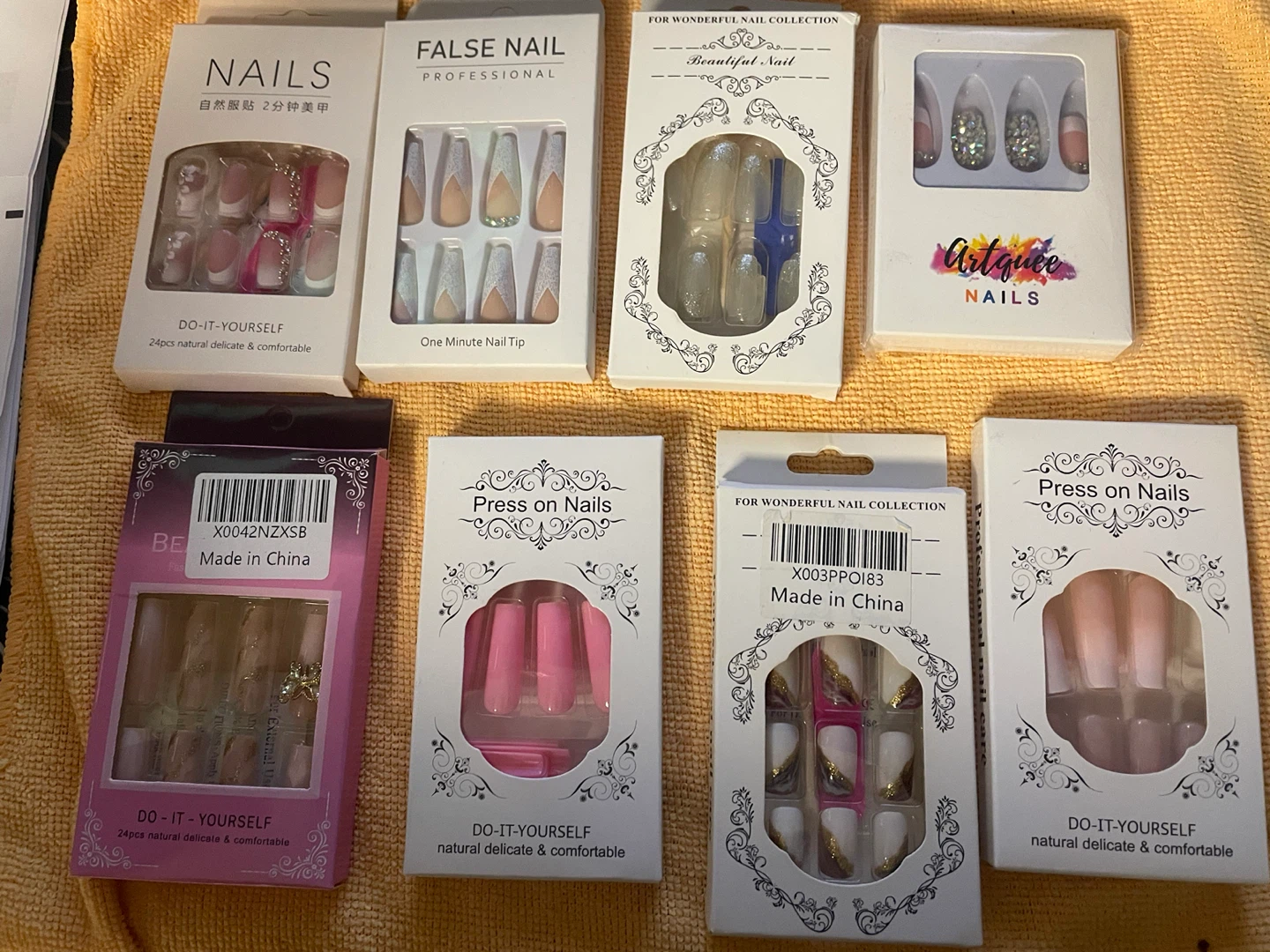 Assorted Press On Nails Collection