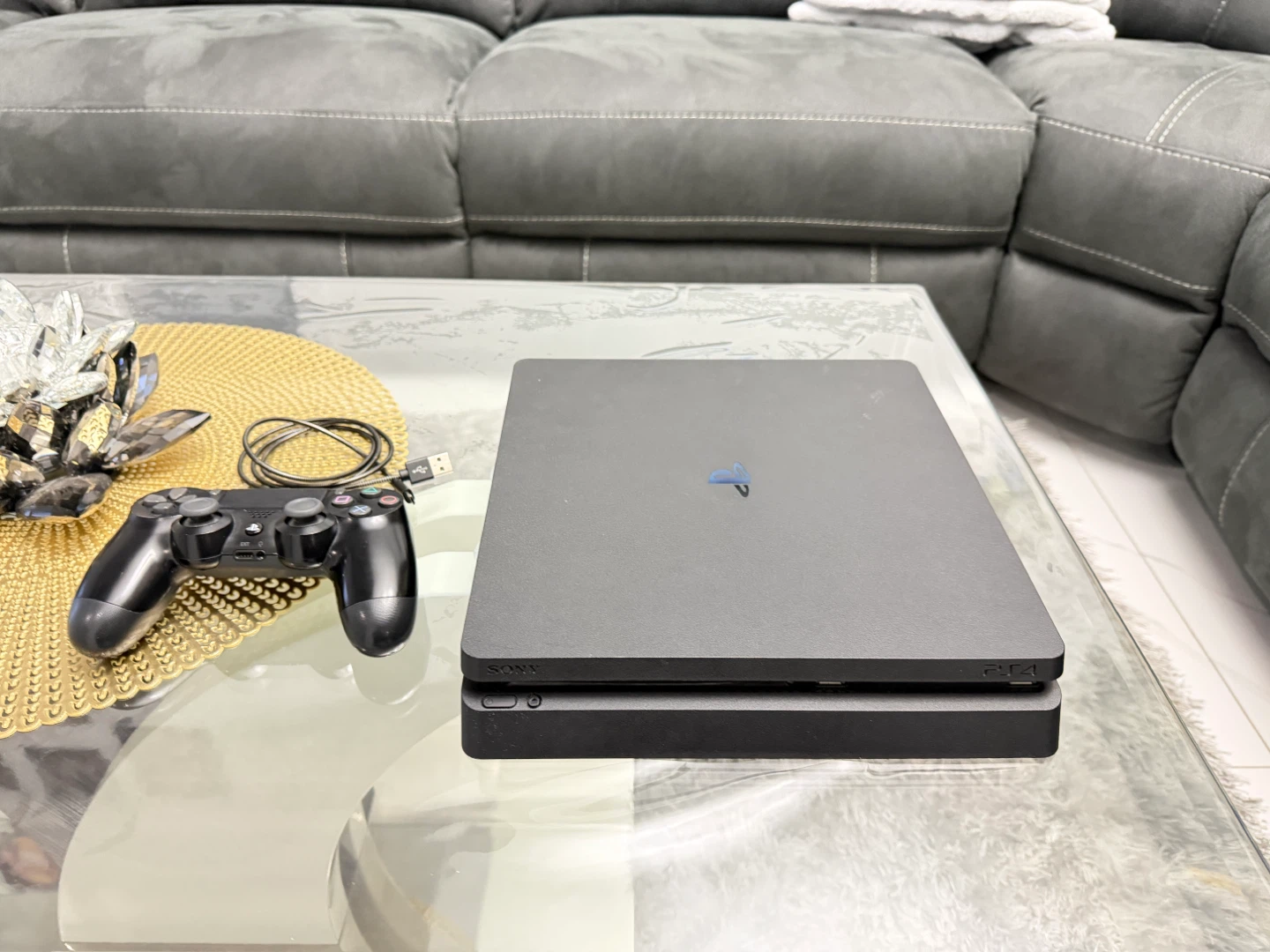 Sony PlayStation 4 Slim Console with Controller