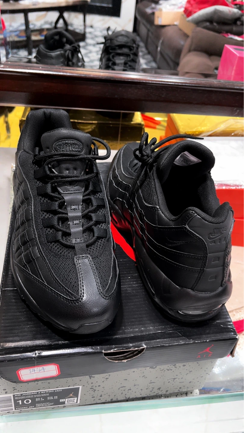 Nike Air Max 95 "Triple Black" Men's Shoes - photo 3