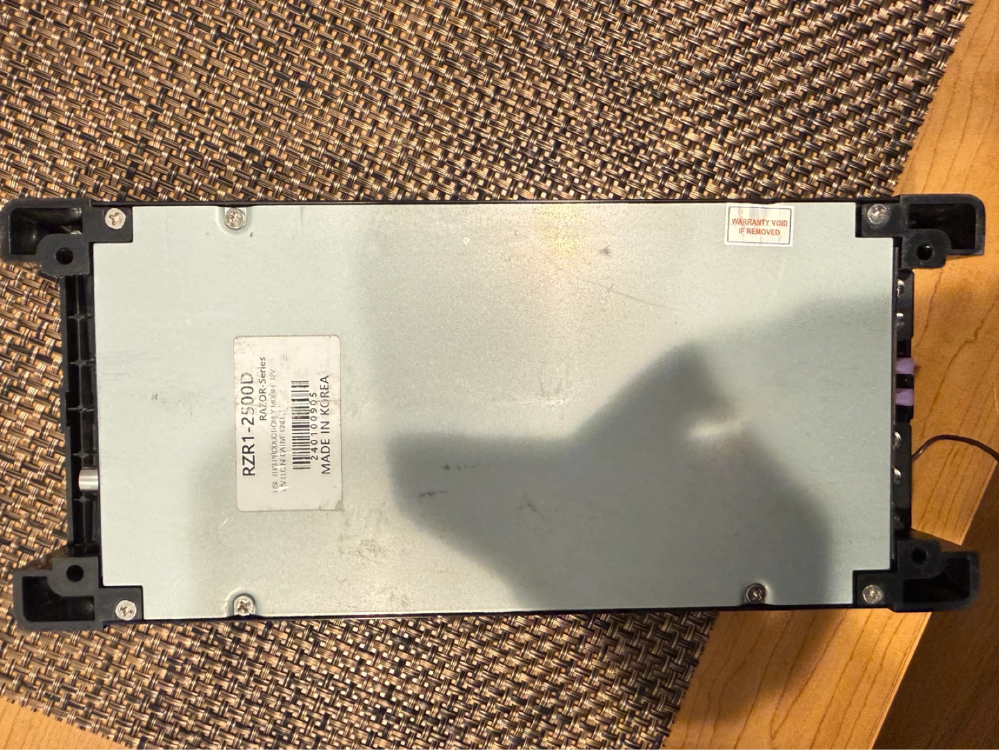 Power Acoustik RAZOR RZR1-2500D Amplifier - photo 3