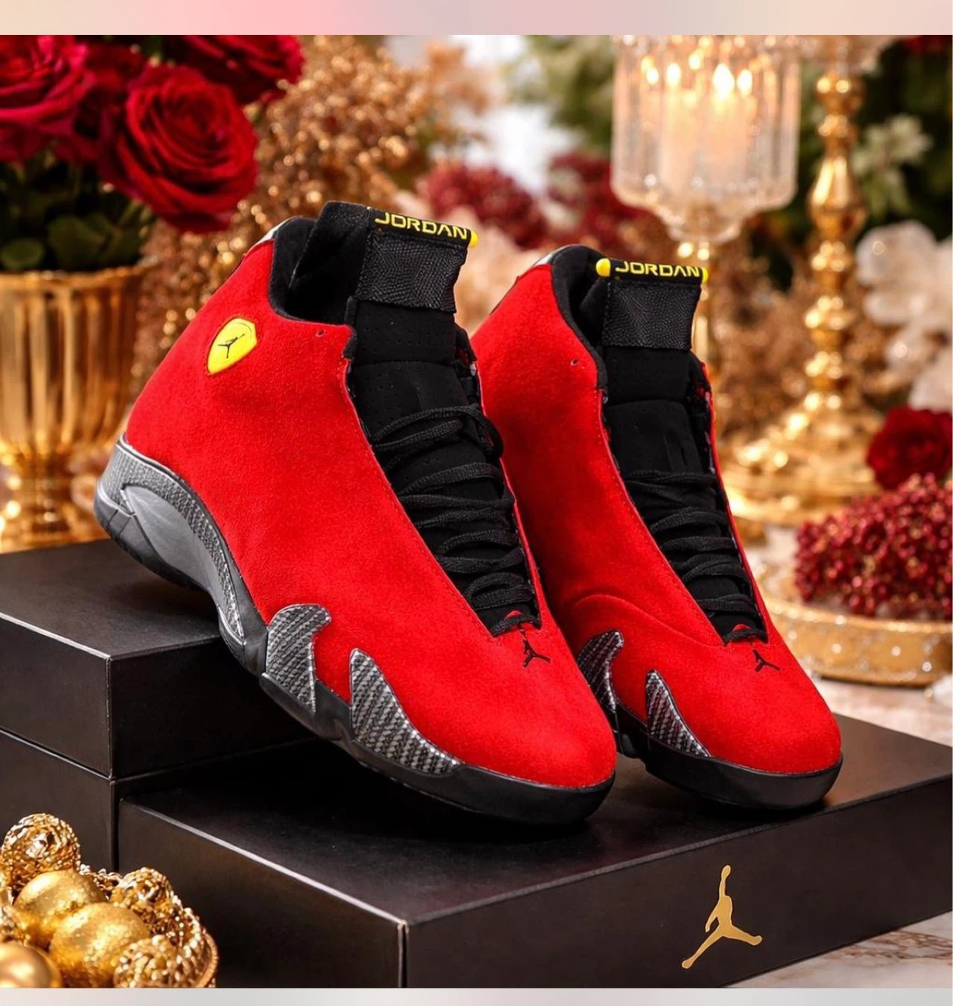 Air Jordan 14 Retro Ferrari SE Gym Red - photo 3