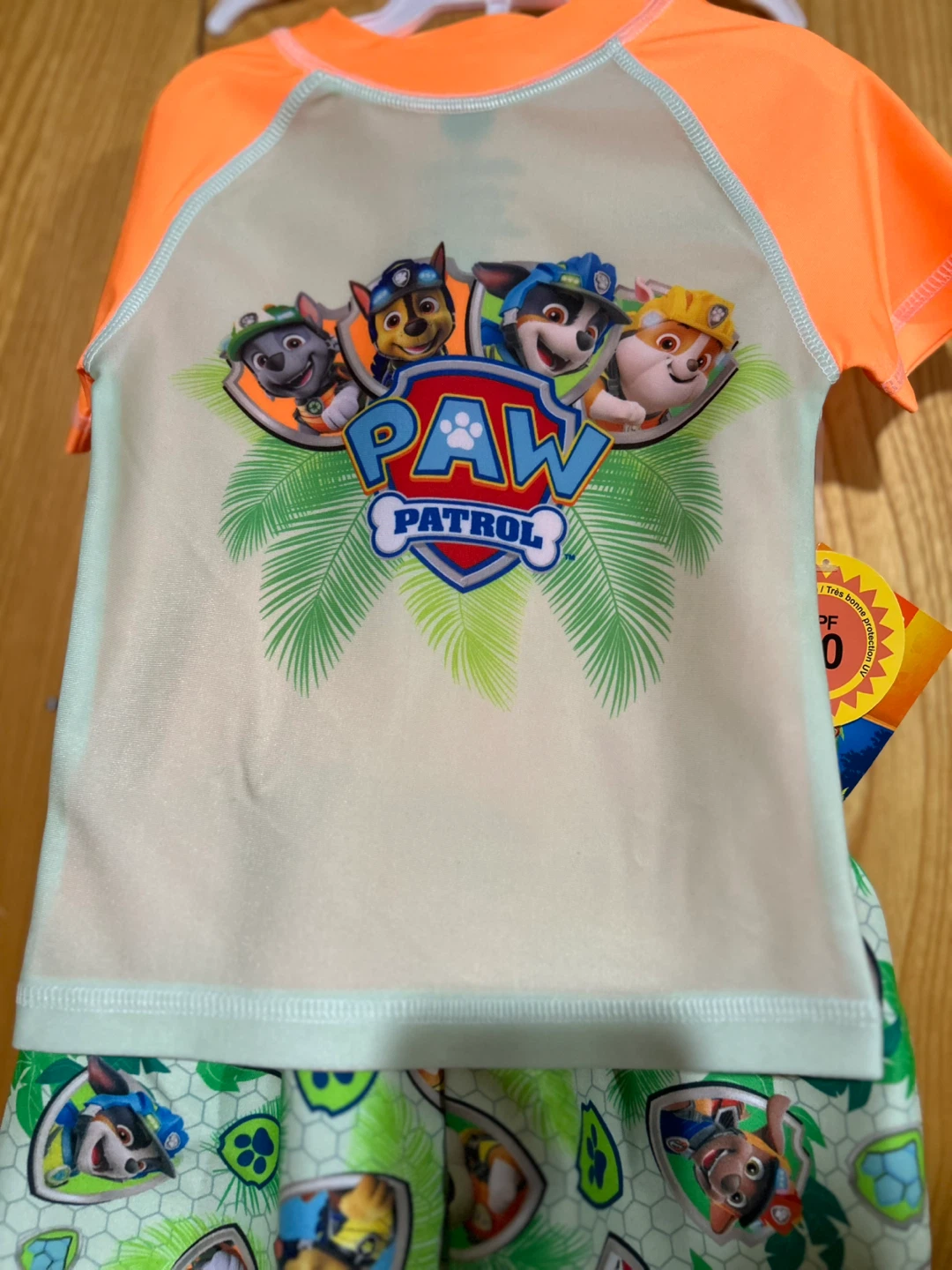 NWT - Paw Patrol Swimsuit Set 2T - photo 2