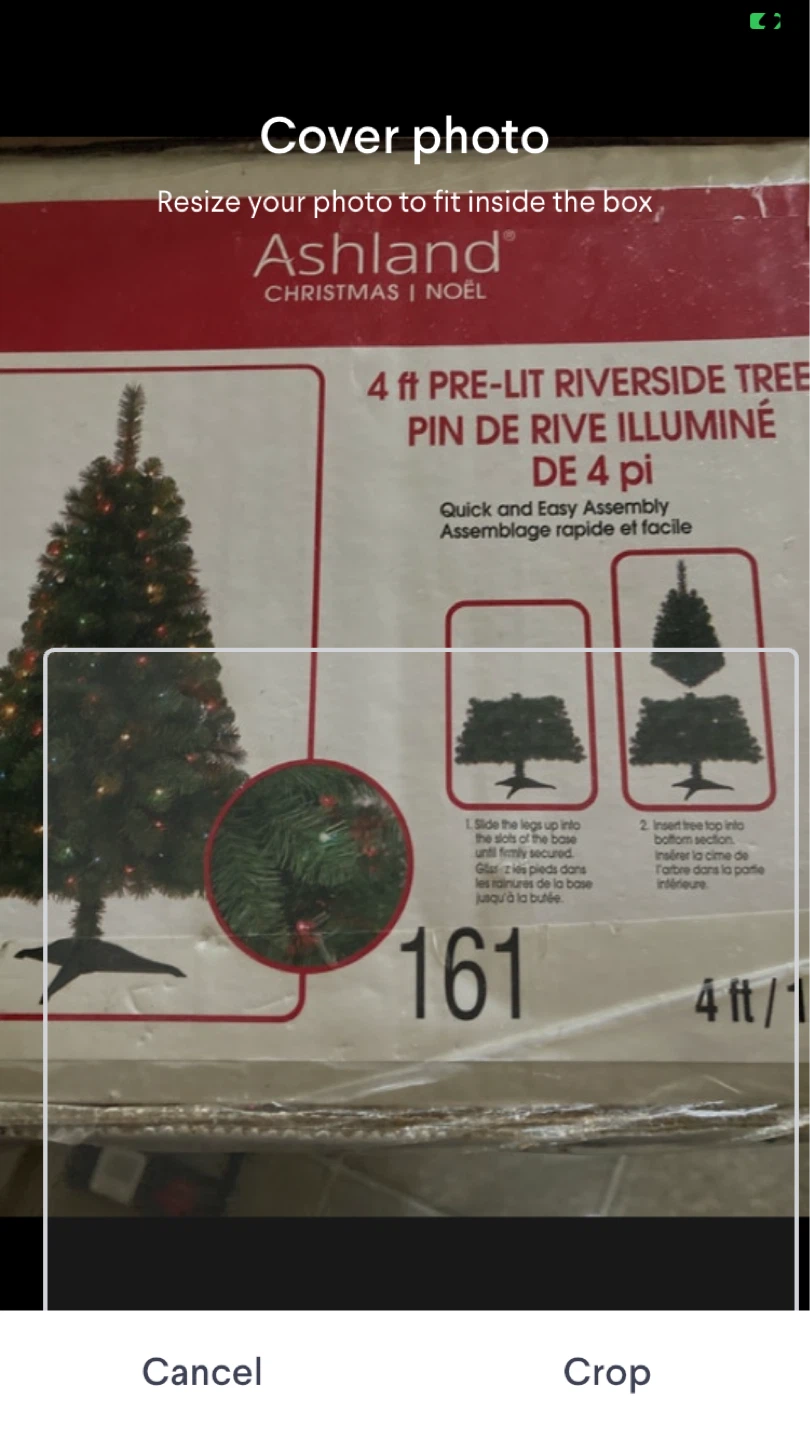 Ashland 4 ft Pre-Lit Riverside Christmas Tree OBO