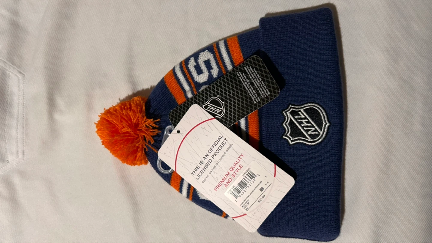 Edmonton Oilers NHL Beanie with Pom - photo 3