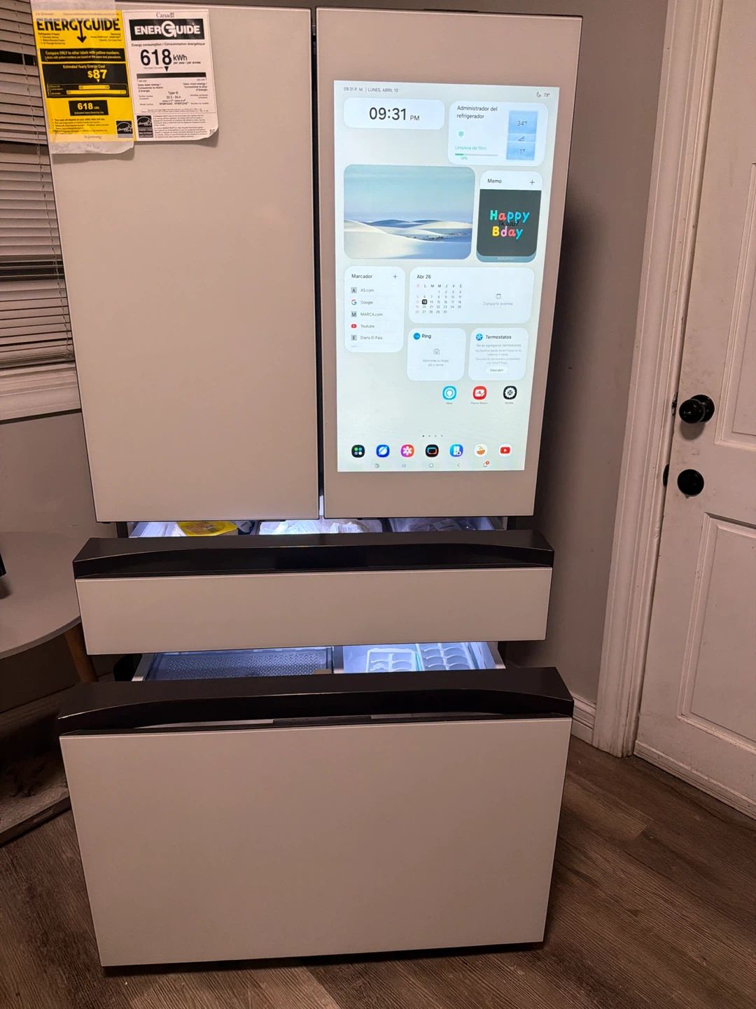 Samsung RF23A RF90F23AE Smart Refrigerator - photo 2