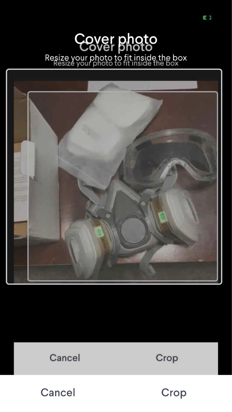 Respirator Mask and Goggles Set OBO