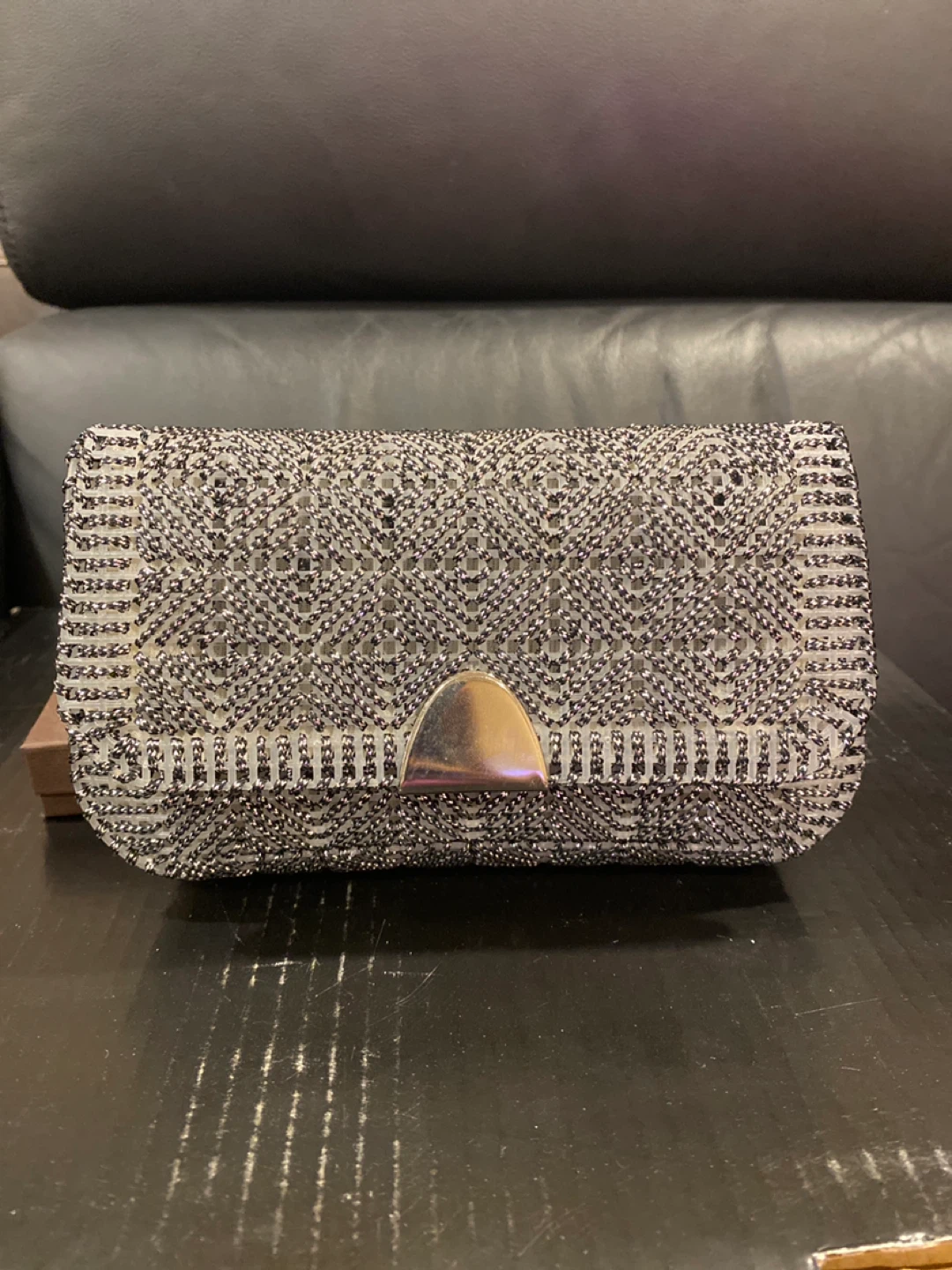Beaded Clutch Evening Bag