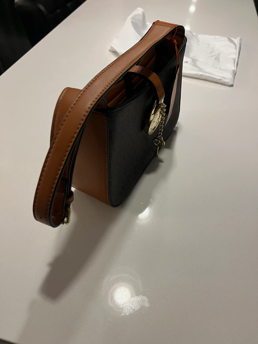 Michael Kors Brown Signature Logo Shoulder Bag - photo 5