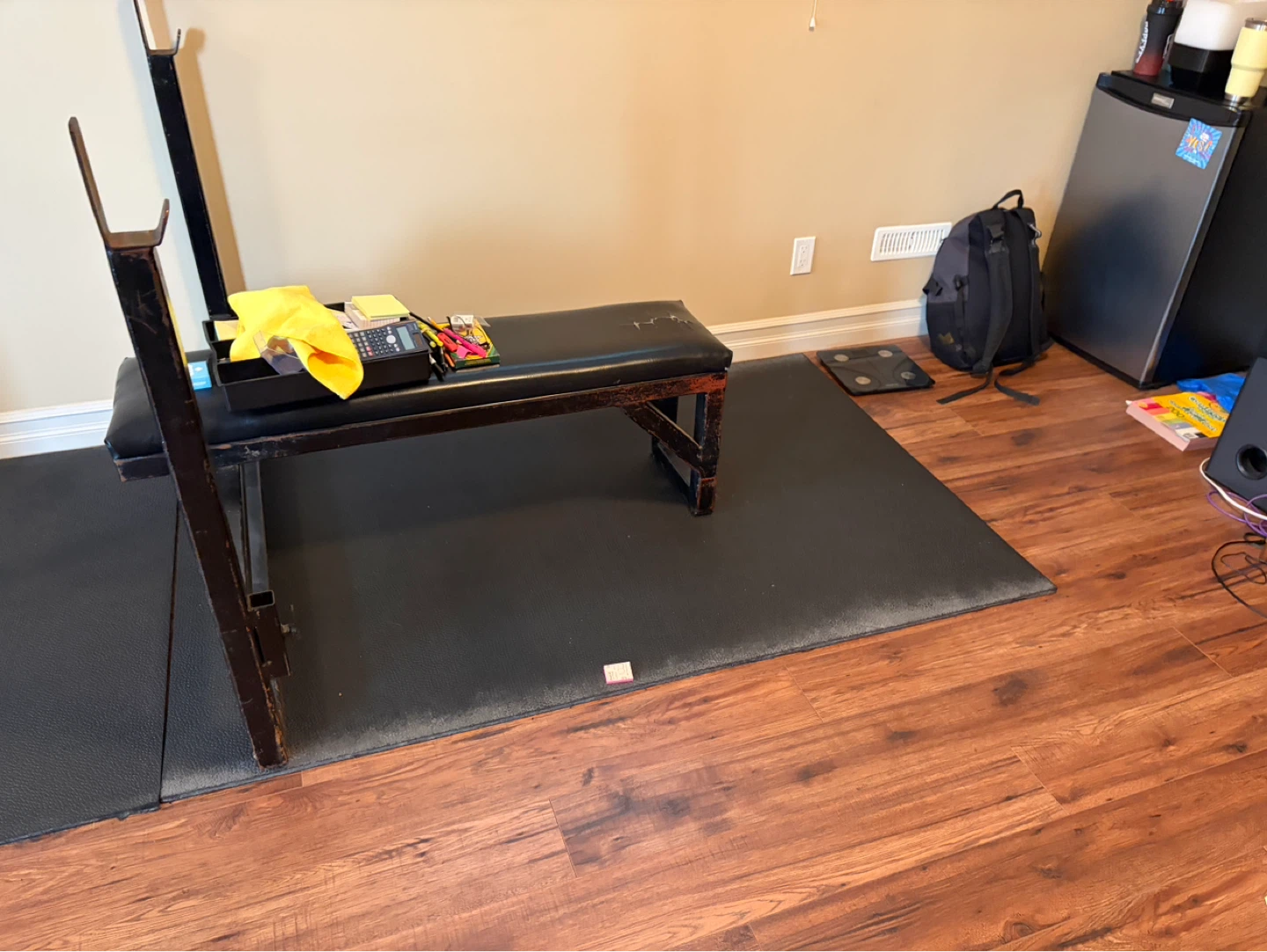 2 thick Black Exercise Mat - photo 2
