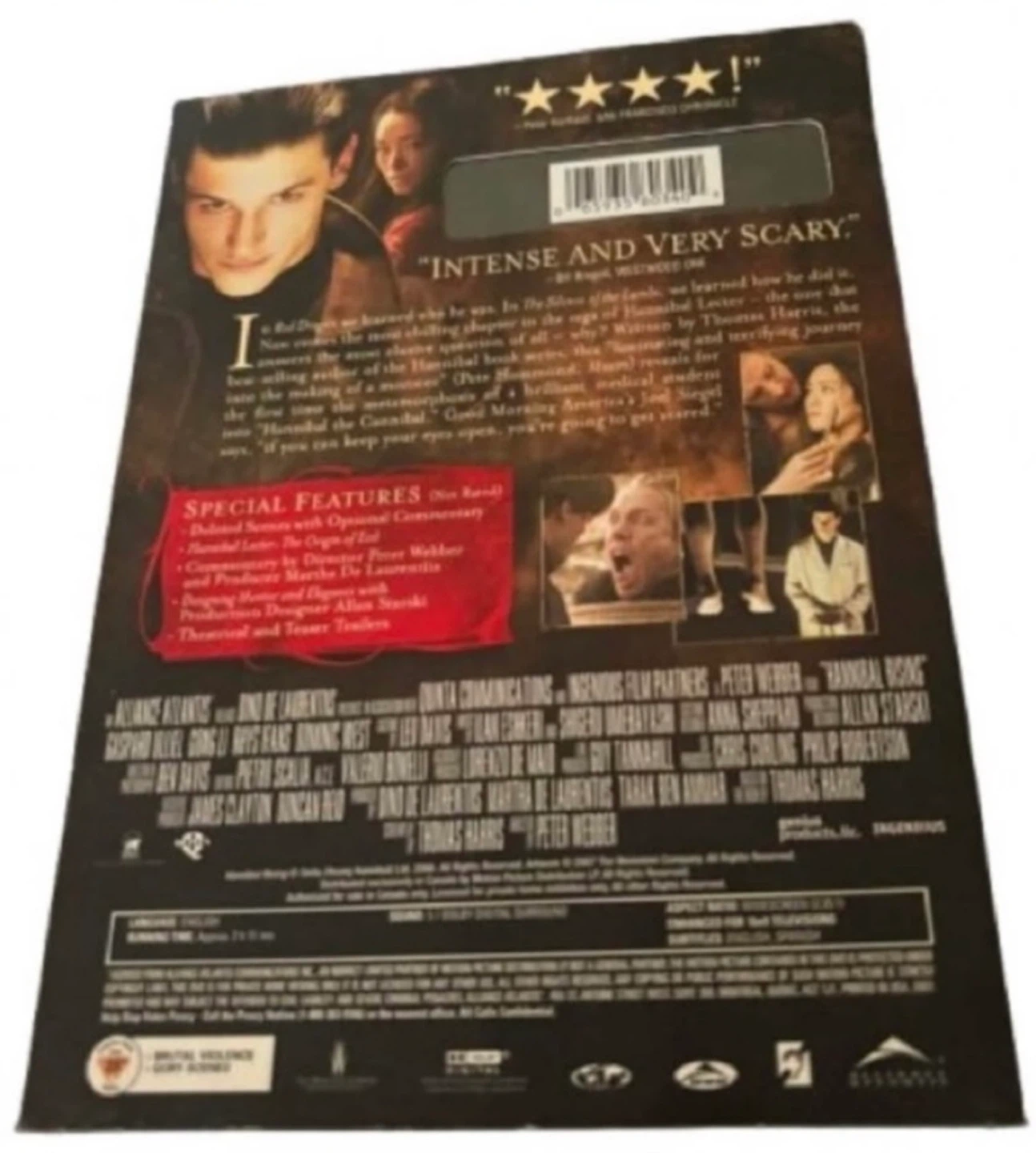 🖤 Hannibal Lecter Trilogy — DVD Bundle (3 Films) - photo 4