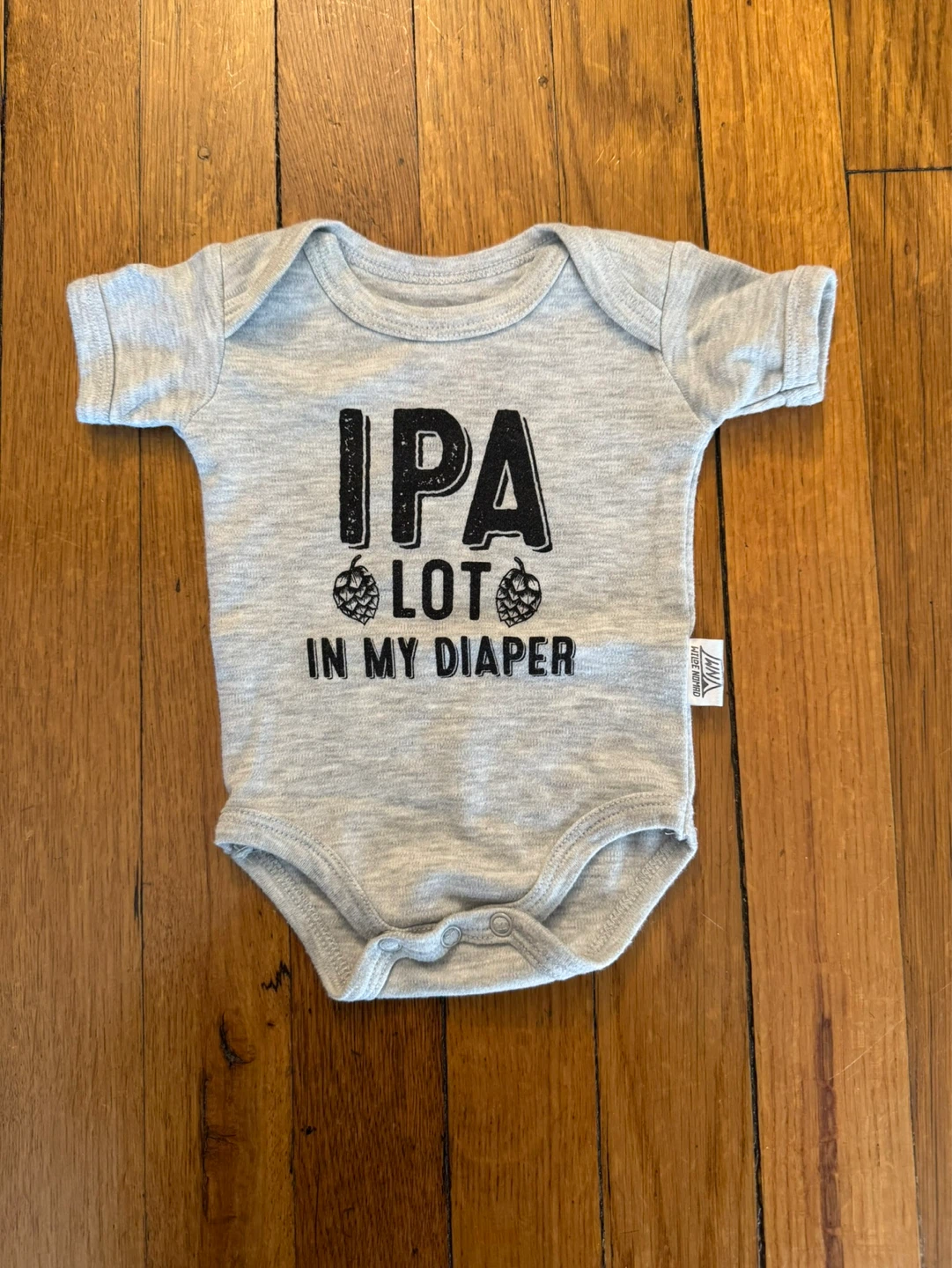 Baby Bodysuit - Beer Onesies. NB - photo 2