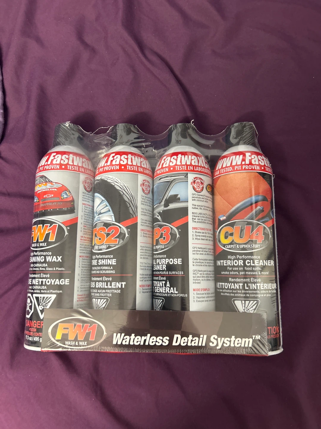 Fastwax Waterless Detail System - FW1, TS2, P3, CU4