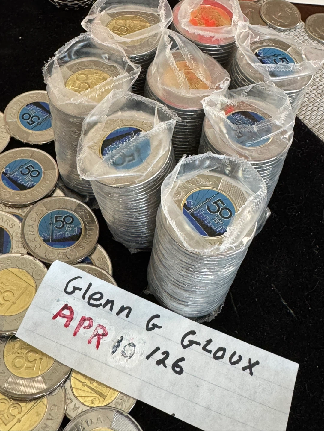 2022 Canada CN Tower $2 Coin Roll - photo 4