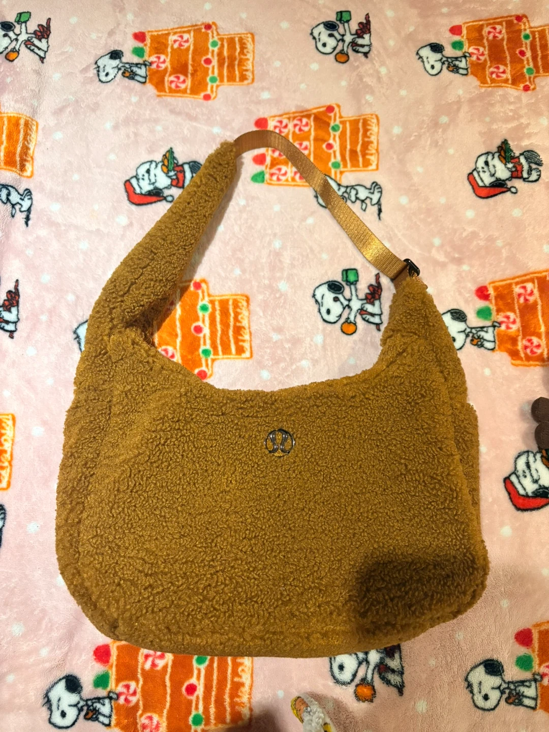 Lululemon Sherpa Fleece Bag - Brown 🌱