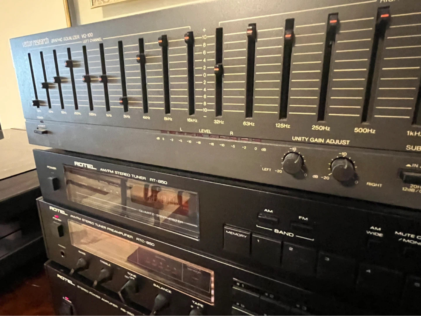 Vector Research VQ-100 Graphic Equalizer - photo 4