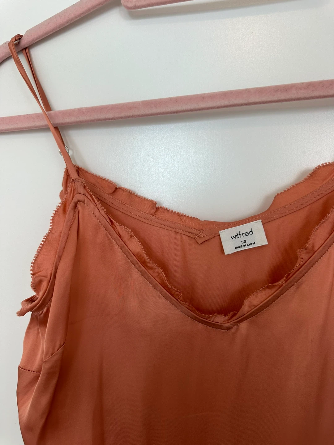 Wilfred Orange Slip Dress - photo 2