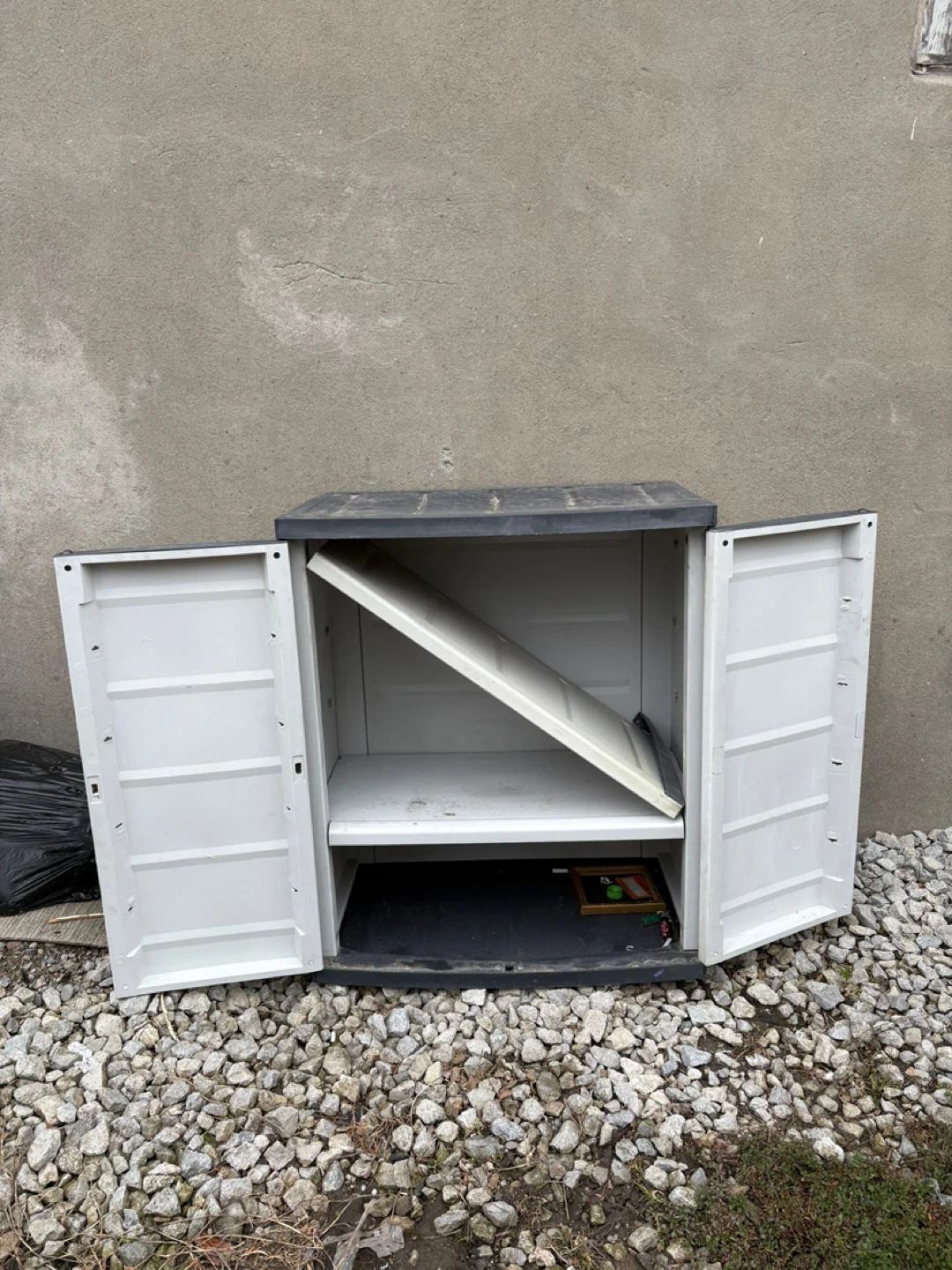 Plastic Storage Cabinet - photo 2
