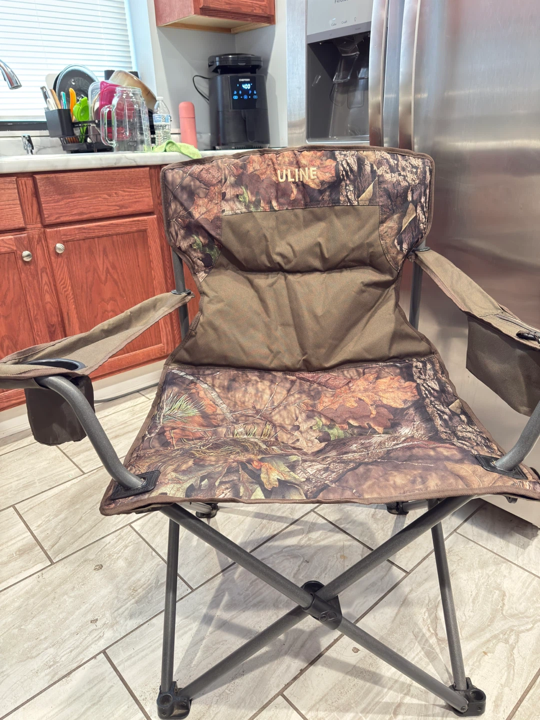 ULINE Camo Folding Camp Chair