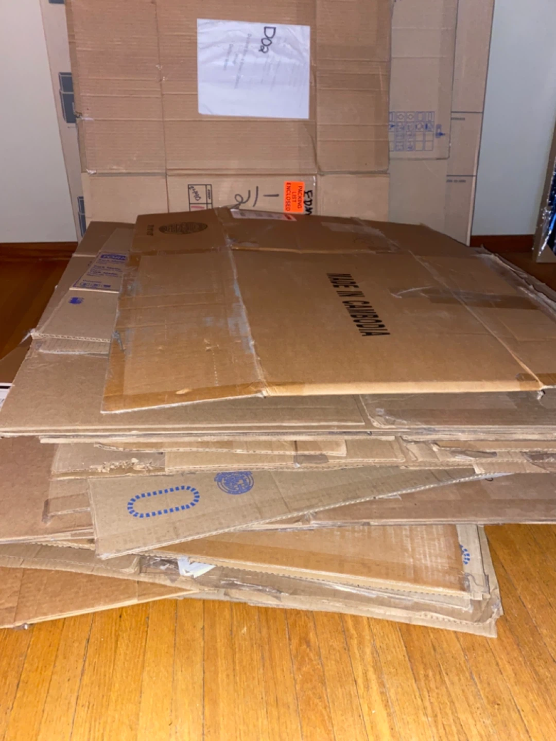 Large TV Picture Moving Boxes