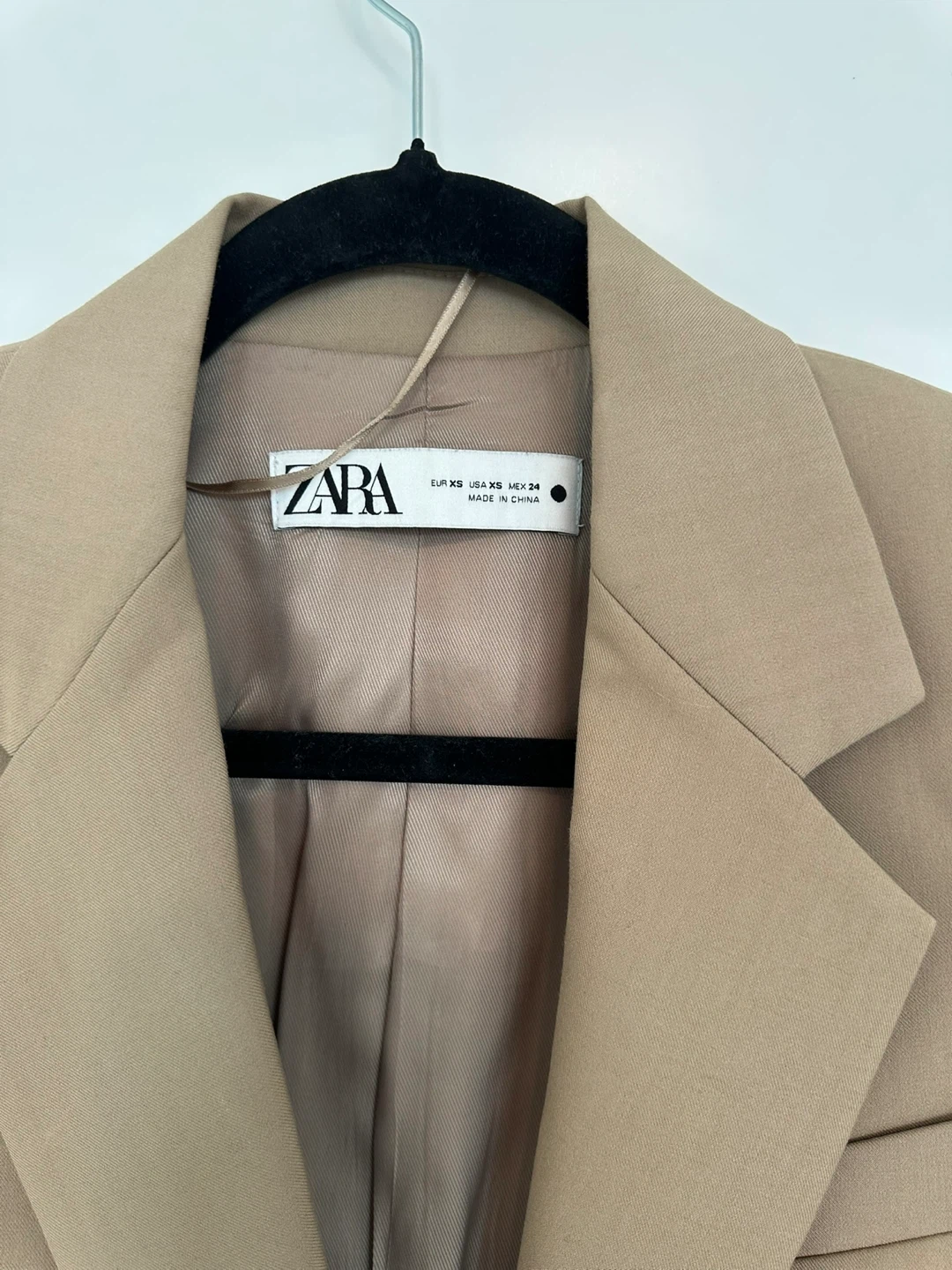 Zara Tan Blazer - photo 2