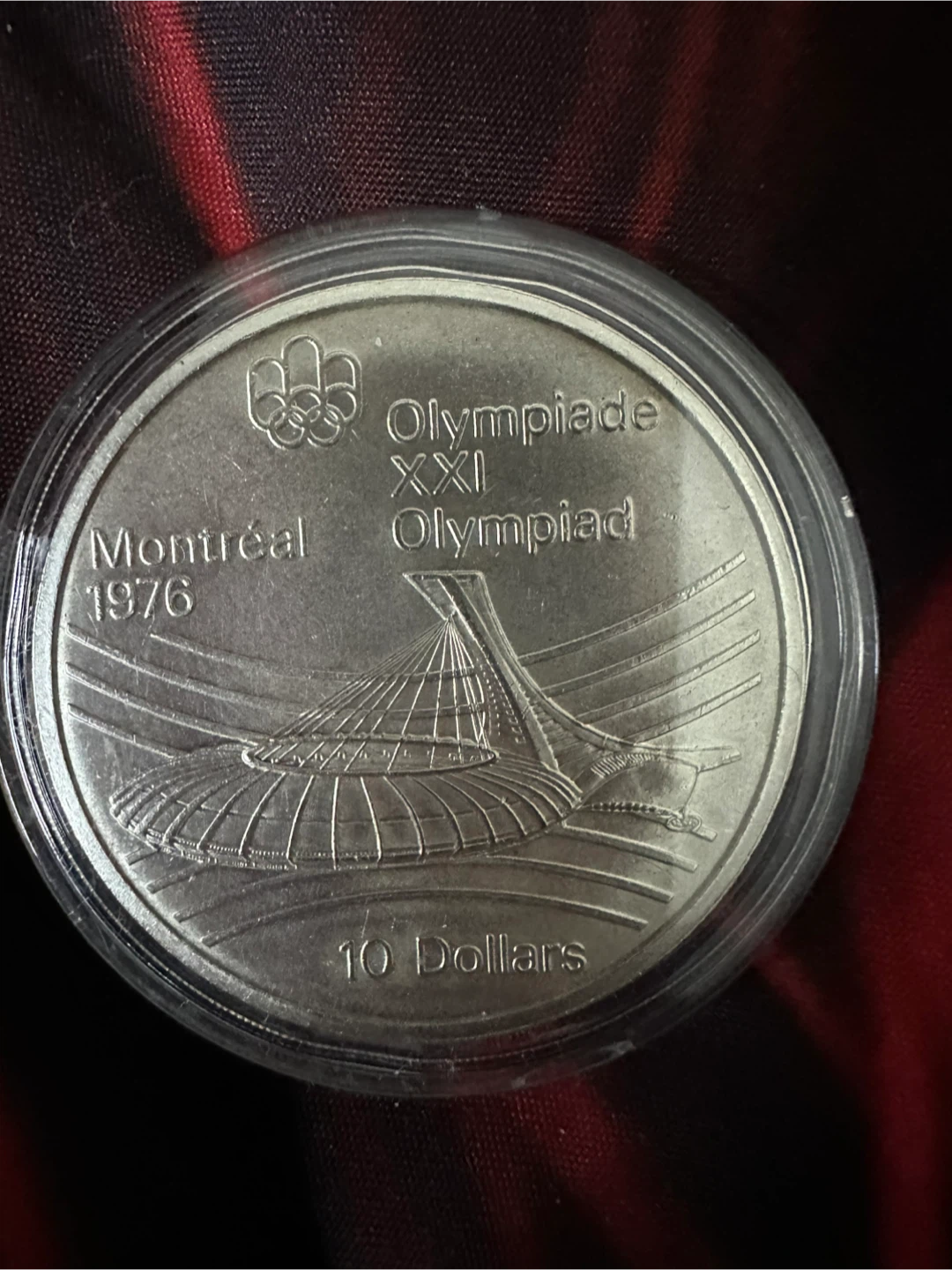 1976 Montreal Olympics XXI Olympiad 10 Dollar Coin - photo 4