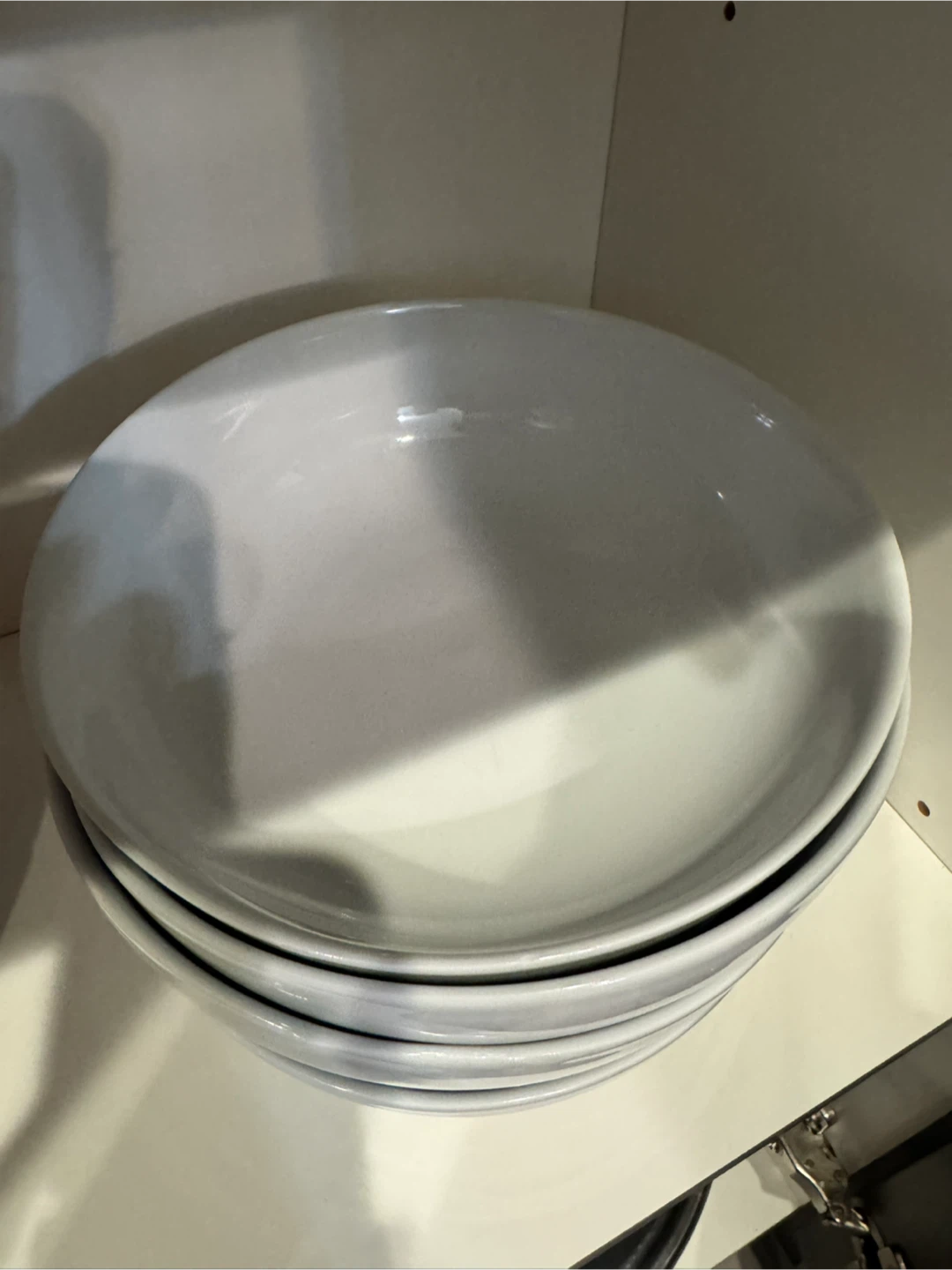 Set of 6 White Ceramic Bowls - photo 2