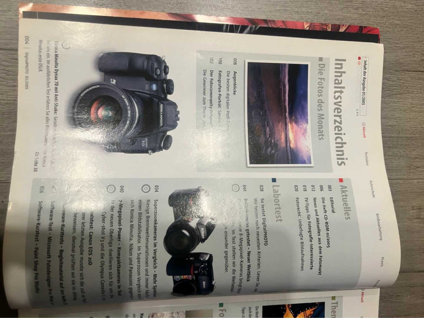 German DigitalPHOTO Magazine Issue 01/2005 - photo 4
