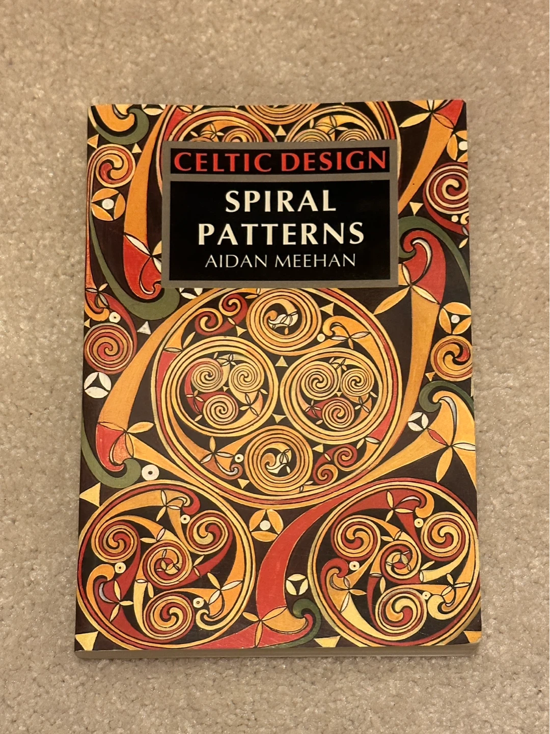 Celtic Design: Spiral Patterns by Aidan Meehan Book