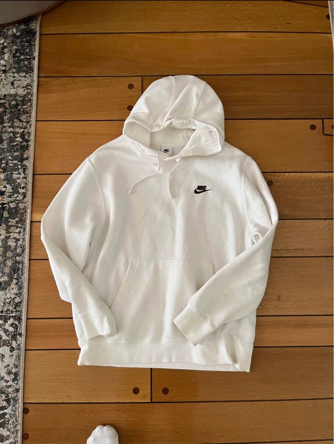 White Nike Hoodie