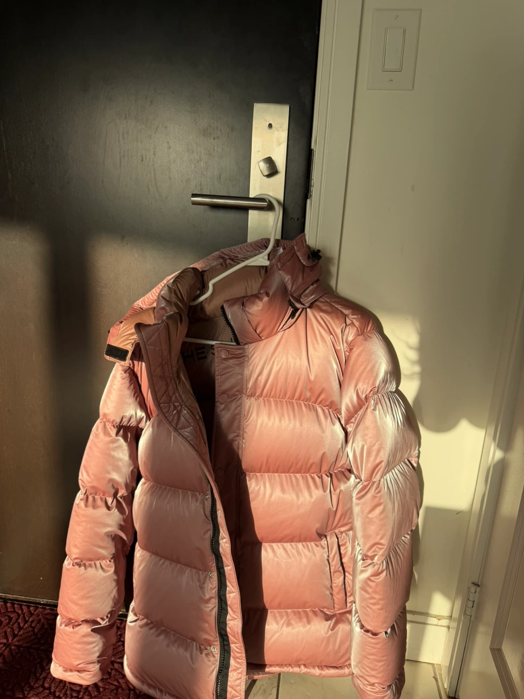 Rose gold super puff