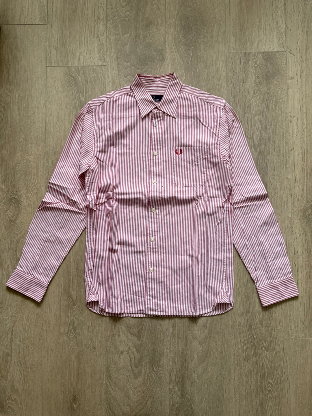 Fred Perry Striped Button-Up Shirt