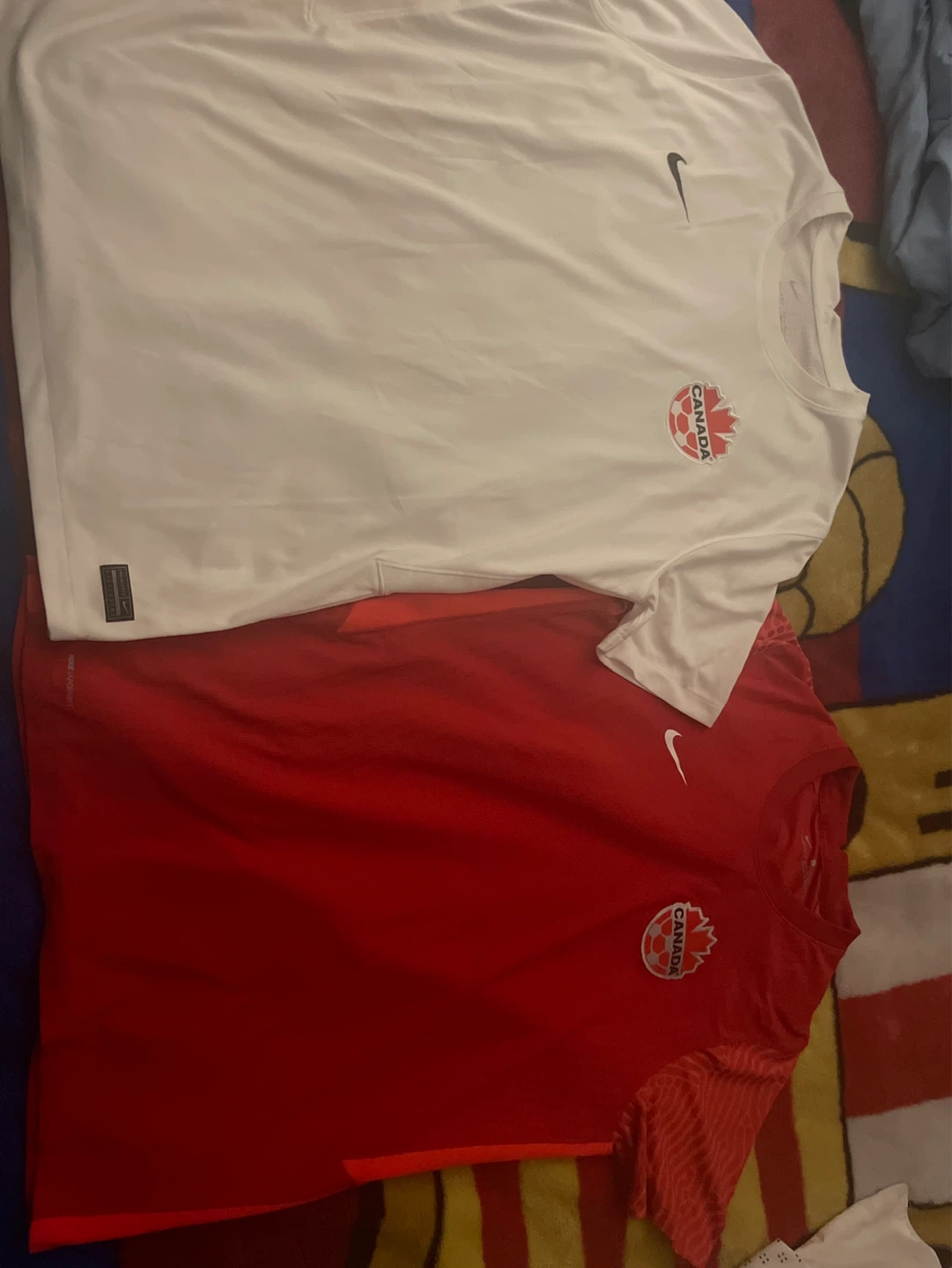 Nike Canada Soccer Jersey , Both Size L
