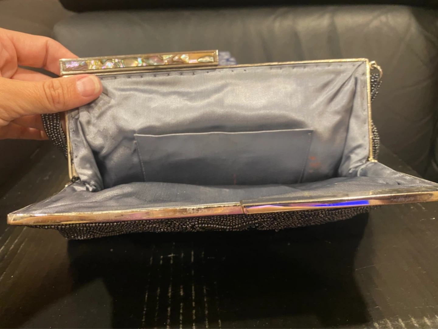 Beaded Clutch Evening Bag - photo 3