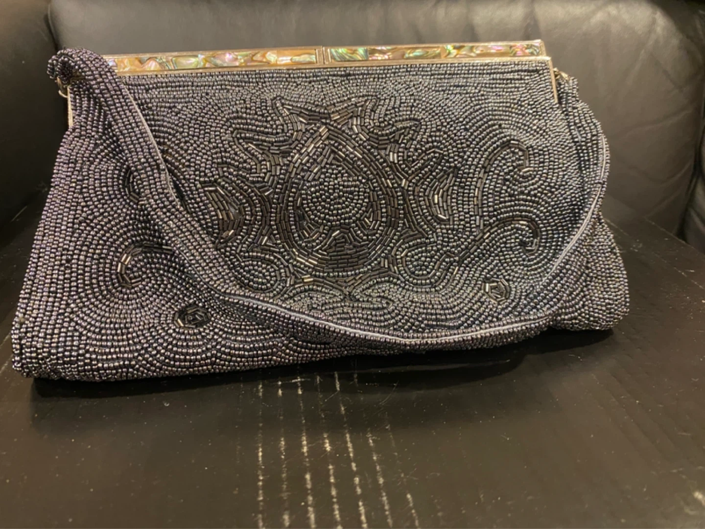 Beaded Clutch Evening Bag - photo 2