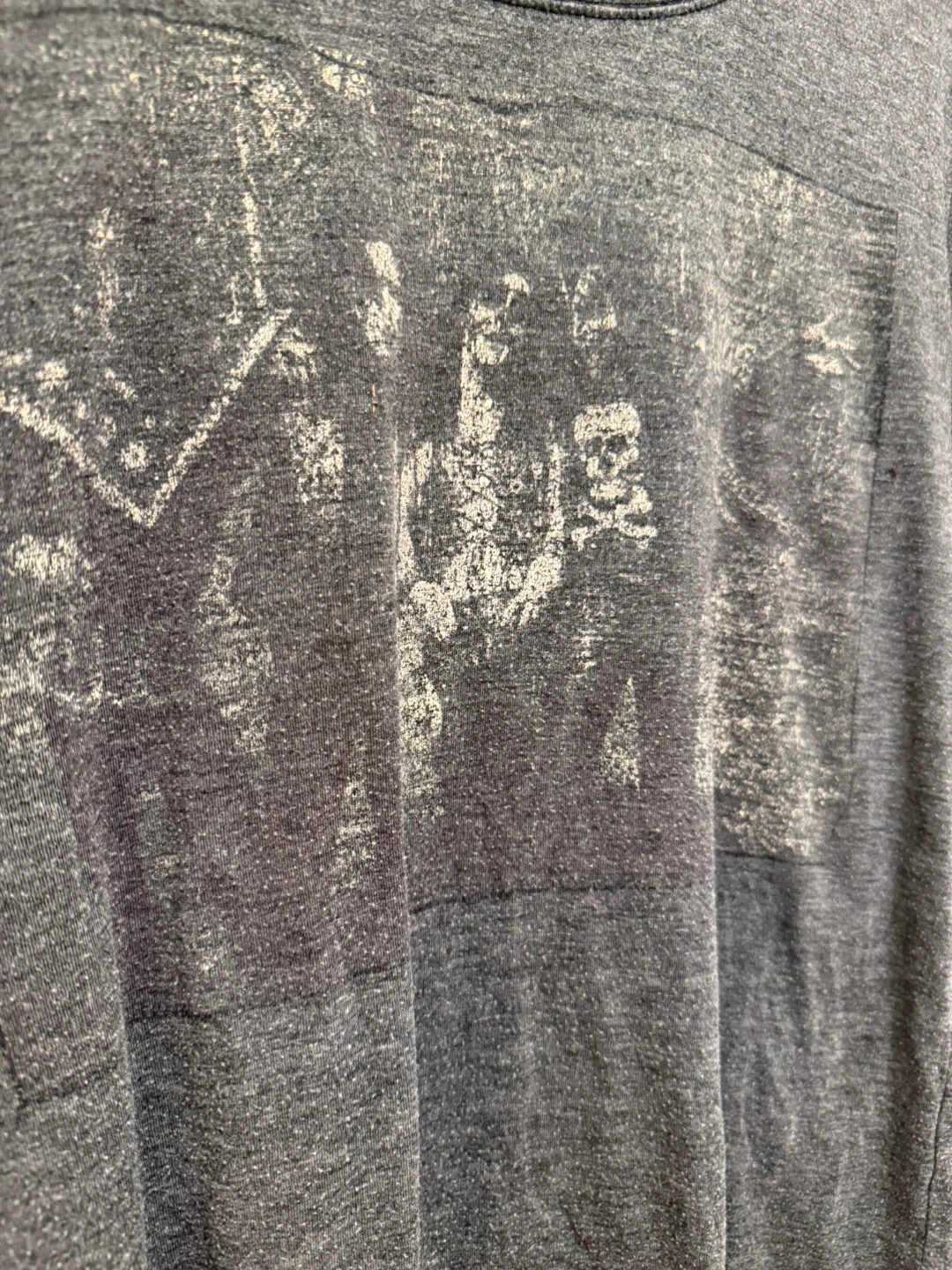 Vintage Band Kiss T-shirt Women’s XS Gray Rock - photo 2