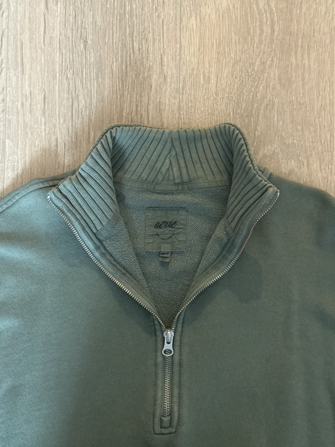 Aerie Quarter Zip Pullover Sweatshirt - photo 3