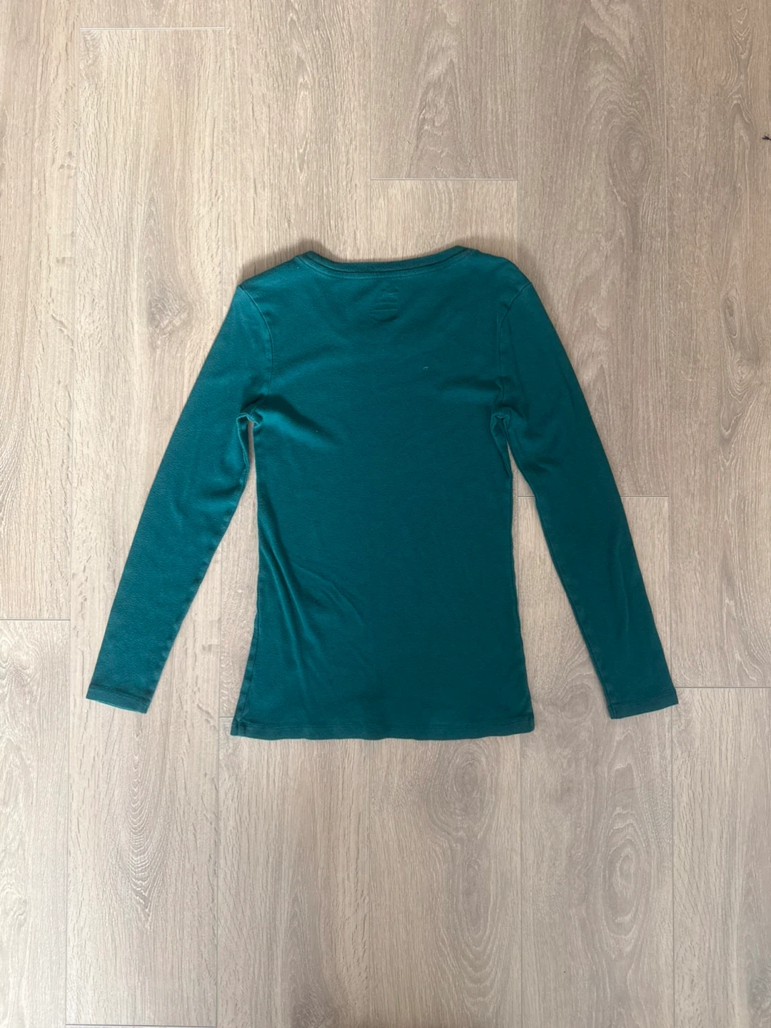 Gap Teal Long Sleeve T-Shirt - photo 2