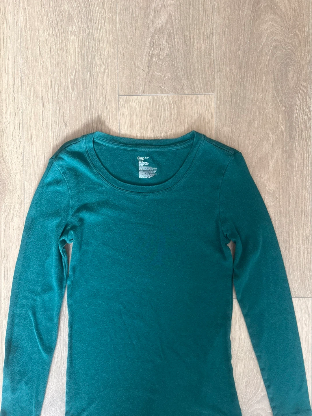 Gap Teal Long Sleeve T-Shirt - photo 3