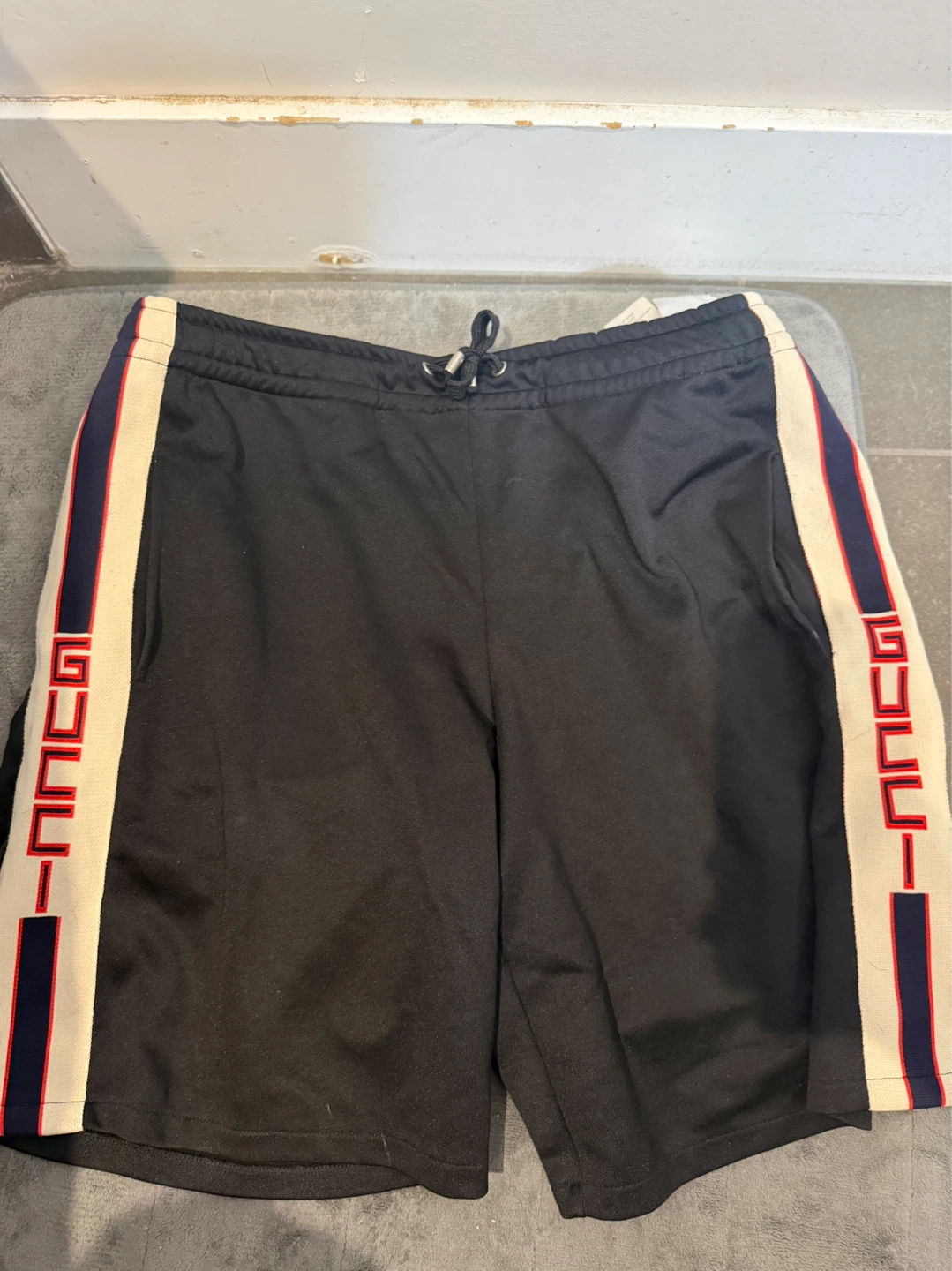 Gucci Black Track Shorts Size M - photo 3