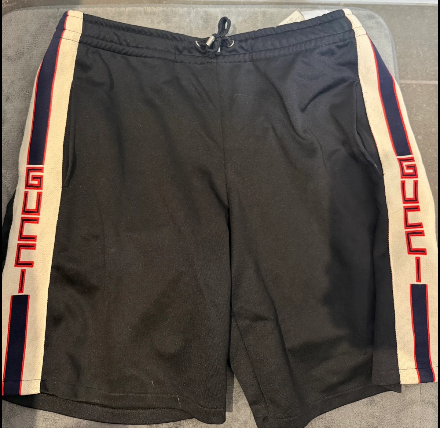 Gucci Black Track Shorts Size M