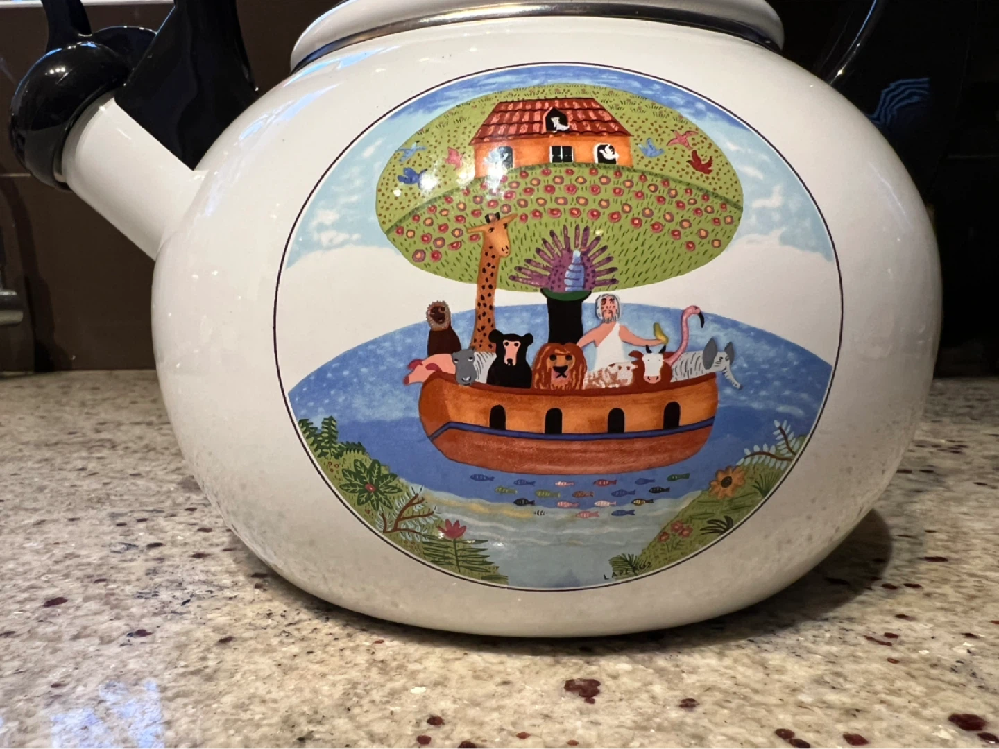 Villeroy & Boch Whistling Kettle - Noah's Ark Design