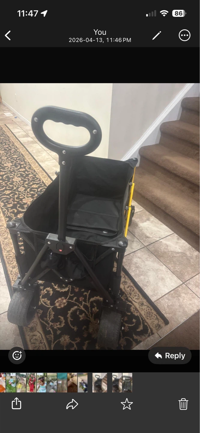 Folding Wagon Cart - SOLD