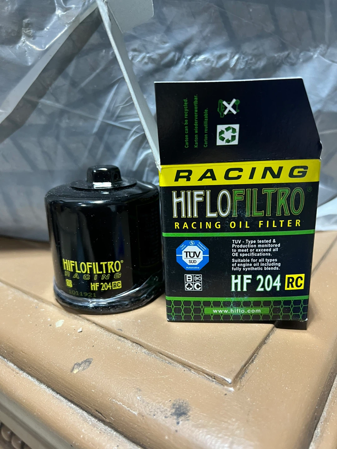 HIFLOFILTRO Racing Oil Filter HF204RC - photo 3