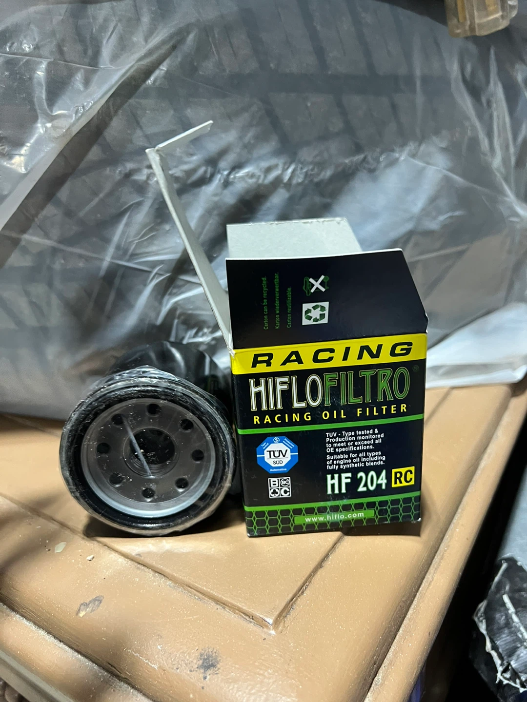 HIFLOFILTRO Racing Oil Filter HF204RC - photo 4