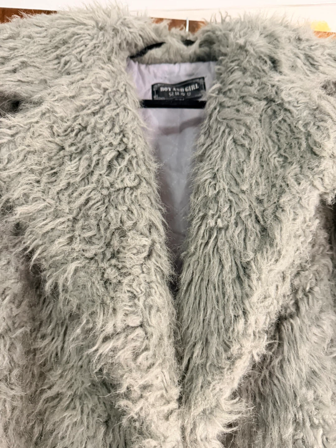 Boy & Girl Faux Fur Coat - photo 2