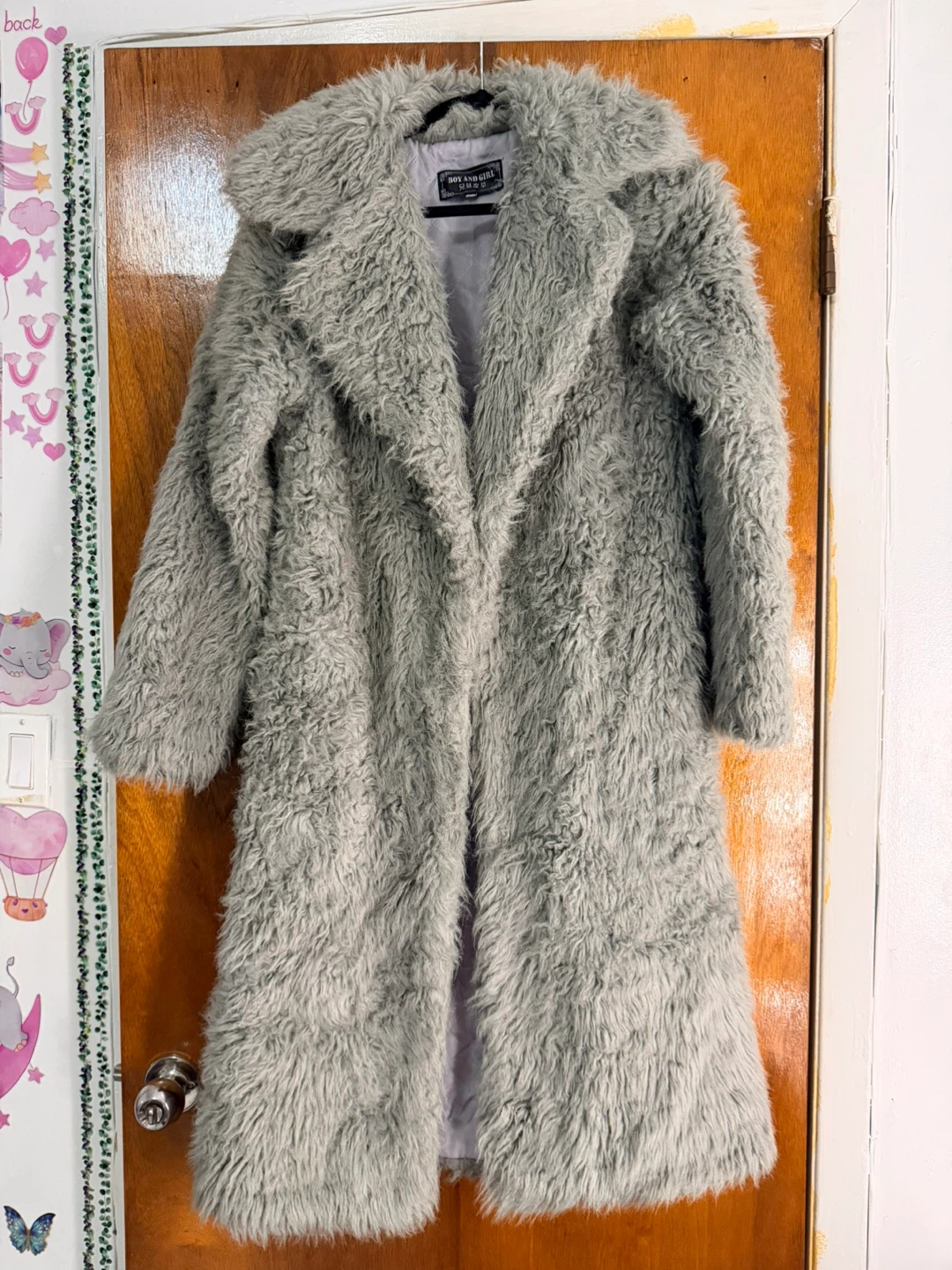 Boy & Girl Faux Fur Coat