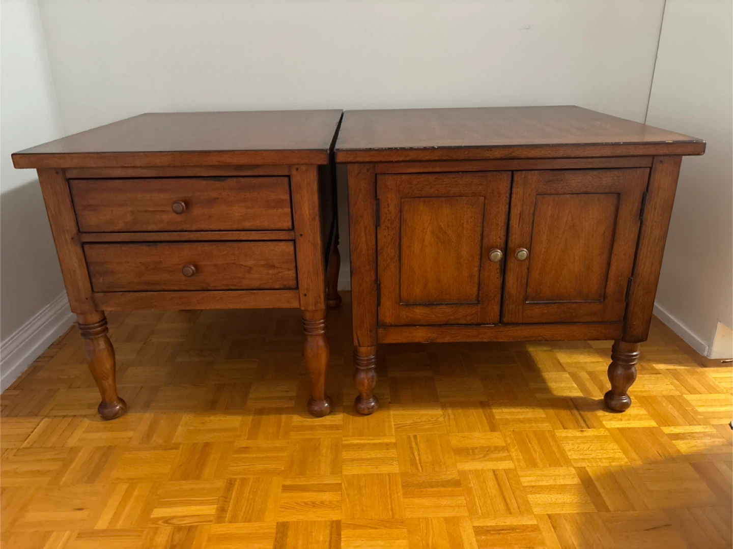 Solid wood Coffee Table and End Table Set